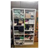 Wooden White Shelving NO CONTENTS