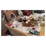 Contents on top of Dresser