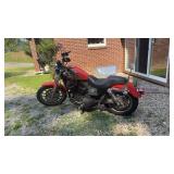 2002 Harley Davidson Sportster 883 Orange
