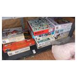 Shelf Lot of Assorted Puzzles