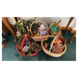 Assortment of Holiday Baskets