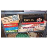 Shelf Lot of Board Games