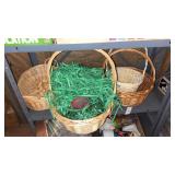 Shelf Lot of Easter Baskets