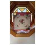 Lenox winter greetings round serving platter