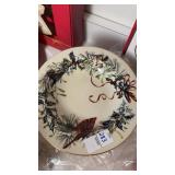 Lenox winter greetings rimmed bowls