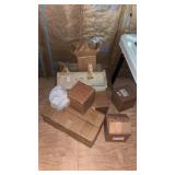 Lot of Glassware, chandelier Globes and More