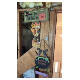 Lot of Halloween Porch Decorations