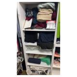 5 Shelves of Womenï¿½s Clothing