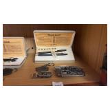 Barnes & Tucker Belt Buckle, Commemorative Pen