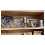 Barnes & Tucker Pewter Plates and Mug Set
