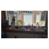 Shelf Lot of Knick Knacks