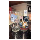 Star Wars and ET Drinking Glasses