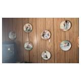 Lot of Bessie Pease Decorative Plates