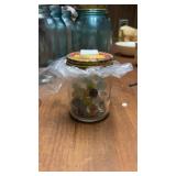 Jar of Vintage Marbles