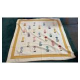 Homemade Sunbonnet Sue Quilt 6ftx6ft