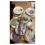 Decorative outdoor, dog, baby, and other plates