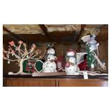 Lot of Assorted Christmas Decorations