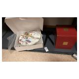 Lenox winter greetings decorative plates and