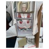 Danbury Mint -Mrs Claus Doll with Tea Set **