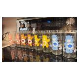 Lot of 8 Care Bears Glasses