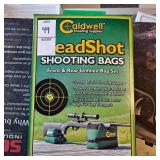 Caldwell front & rear unfilled shooting bag set