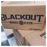 Blackout white flyer targets (135) new in box