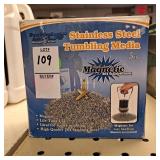 Stainless steel tumbling media