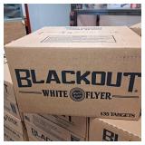 Blackout white flyer targets (135) new in box