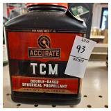 Accurate TCM double based spherical propellant