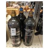 Pure energy 20oz paintball Co2 tanks lot of 3