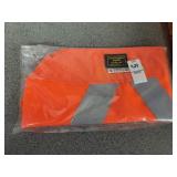 orange dog vest small & Medium fit