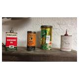 Vintage Advertisement Cans