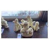 Lot of 4 Dept 56 Snowbabies