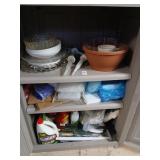 Contents of plastic cabinets