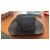 Stetson Stallion Black Cowboy Hat Size 7