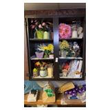 Cabinet of Knick Knacks and Decor