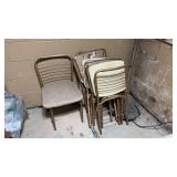 6 Folding Chairs