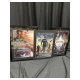 Chris Evans Captain America movie posters with