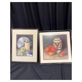Two J Oï¿½Malley original stillife paintings