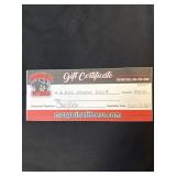 $50 MorGainz new membership git certificate,