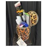 Paint supply bucket, donated by J&D Fleck Paint