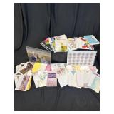 Lot of cards, including birthday, thank you,