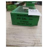 Sealed box of Sierra 270 cal 130 gr. Reloading
