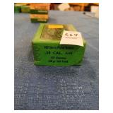 Sealed box of Sierra 38 cal 158 gr reloading