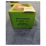Sealed box of Sierra 44 cal 240 gr reloading