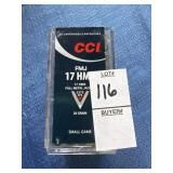 17 HMR 20gr FMJ