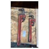 2 Ridgid Pipe Wrenches