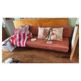 Pink Velvet Sofa