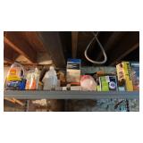 Shelf Lot of Tools and Hardware