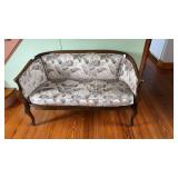 Vintage Floral Settee
